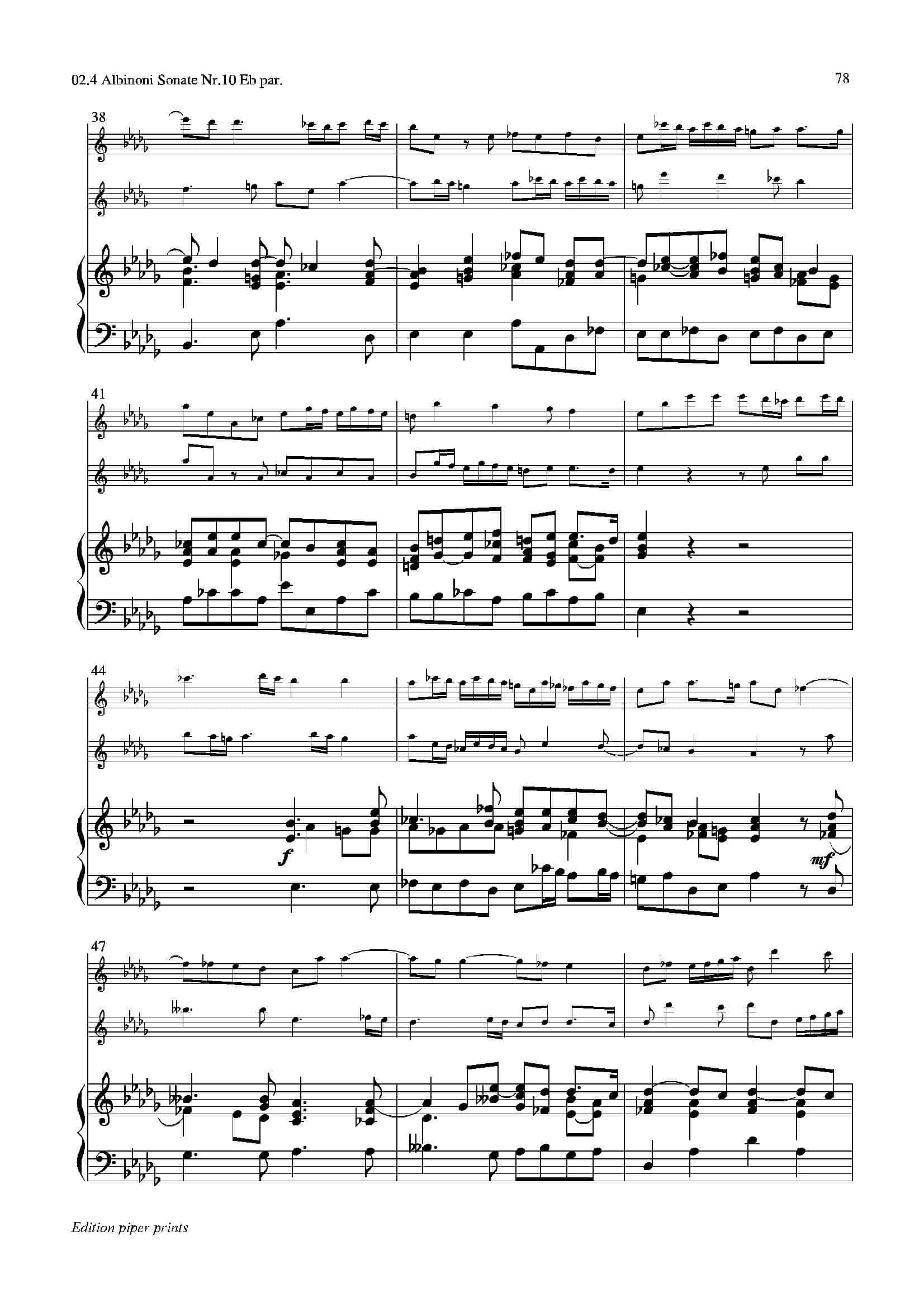 Sonate Nr.10（中音萨克斯二重奏+管风琴）-4