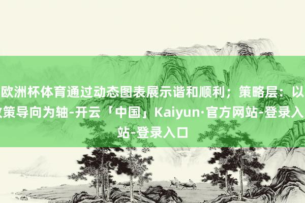 欧洲杯体育通过动态图表展示谐和顺利；策略层：以政策导向为轴-开云「中国」Kaiyun·官方网站-登录入口